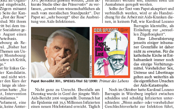 Der Spiegel 48/2006 (Ausriss)
